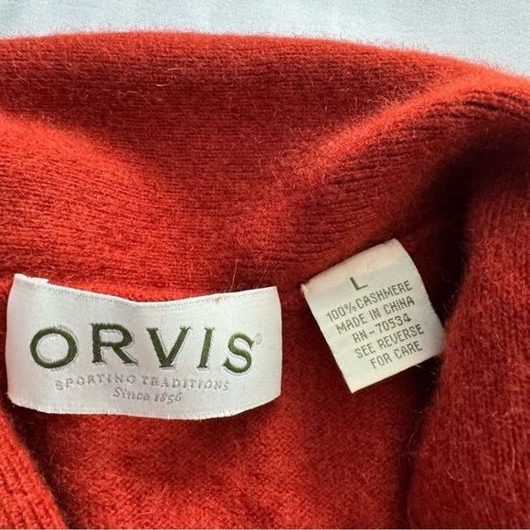 Orvis Cashmere Sweater - Picture 2 of 3